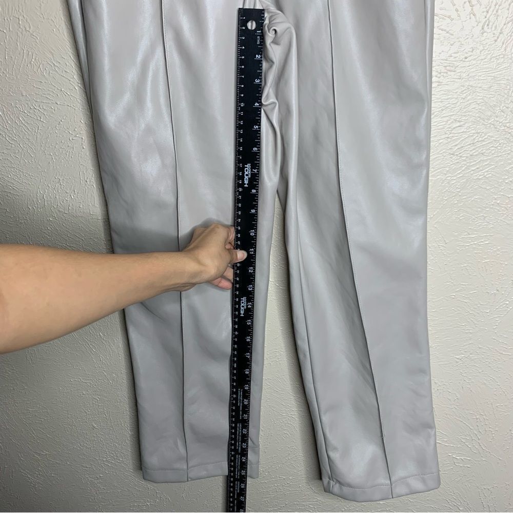 Maison d' Amelie Paris Faux‎ Leather Pull On Pants - Picture 11 of 11